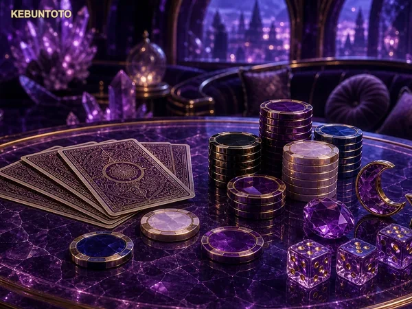 Tampilan permainan Super Keno pada perangkat digital